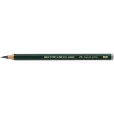 Creion grafit 2B, Castell 9000 Jumbo, Faber Castell