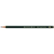 Creion grafit 2H, Castell 9000, Faber Castell