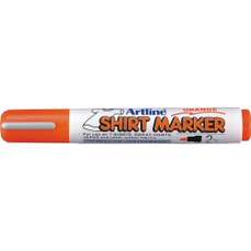 Permanent marker pentru textile, portocaliu, varf 2,0 mm, Artline T-Shirt