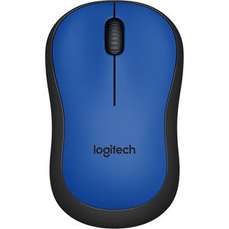 Mouse optic, wireless, albastru, 3 butoane si 1 scroll, M220 Silent EMEA Logitech