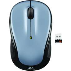 Mouse optic, wireless, 3 butoane si 1 scroll, gri deschis, M325 Logitech