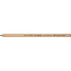 Creion ulei, negru mediu, 199, Pitt, Faber Castell