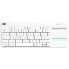 Tastatura fara fir, alb, Touch Keyboard K400 Plus Logitech
