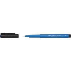 Permanent marker albastru phthalo,110,pentru desen,schite, varf 0,3mm, Pitt Artist Pen,Faber Castell-FC167010