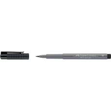 Permanent marker gri rece IV, 233, pentru desen, varf pensula, B, Pitt Artist Pen, Faber Castell-FC167433