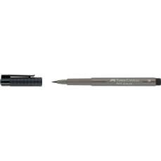 Permanent marker gri cald IV, 273, pentru desen, varf pensula, B, Pitt Artist Pen, Faber Castell-FC1