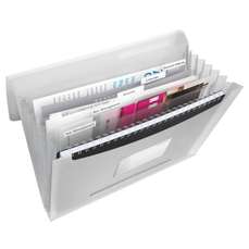 Mapa de plastic tip Proiect, alb, Vivida Esselte