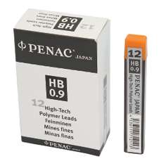 Mine creion mecanic 0,9mm, HB, Penac