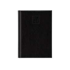 Agenda A5 zilnica 2027, negru, 460 Sherwood