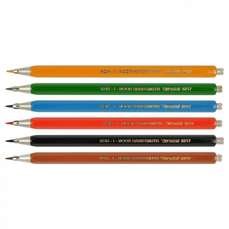 Set creioane mecanice, 6buc/set + guma, 2mm, cutie metal, 5217 Koh-I-Noor