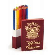 Creioane colorate 24culori/set, Retro Polycolor Koh-I-Noor