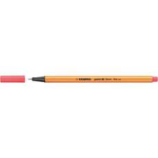 Liner rosu neon, varf 0,4mm, Point 88 Stabilo SW88040-88/040