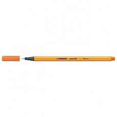 Liner portocaliu inchis, varf 0,4mm, Point 88 Stabilo SW8830-88/30