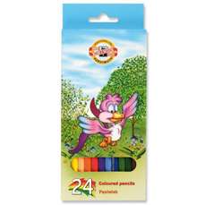 Creioane colorate 24culori/set, Pasari Koh-I-Noor