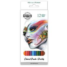 Creioane colorate 12culori/set, Fantasy Koh-I-Noor