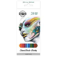 Creioane colorate 24culori/set, Fantasy Koh-I-Noor