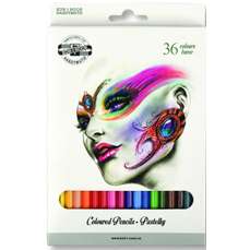 Creioane colorate 36culori/set, Fantasy Koh-I-Noor