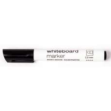 Whiteboard marker negru, varf 2,5 mm, Koh-I-Noor K9005