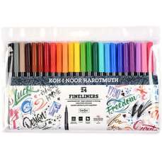 Liner 24 culori/set, varf 0,3mm, Koh-I-Noor