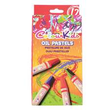 Creioane ulei pastel, 12culori/set, Colour Kids