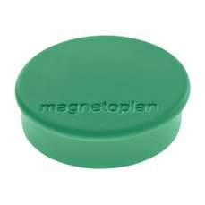 Magneti, 25mm, culoare verde, 10buc/set, Discofix Hobby Magnetoplan