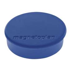 Magneti, 25mm, culoare albastru, 10buc/set, Discofix Hobby Magnetoplan