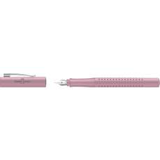 Stilou plastic, corp rose, varf F, Grip 2010 Faber Castell