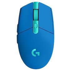 Mouse optic, wireless, albastru, 6 butoane si 1 scroll, G305 Logitech