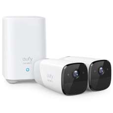 Kit supraveghere video eufyCam 2 Pro Security wireless cu 2 camere video, HD 1080p, IP67, Anker Eufy