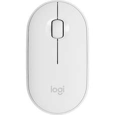Mouse optic, wireless, 3 butoane si 1 scroll, alb, M350 Pebble Logitech