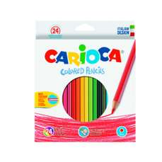 Creioane colorate 24culori/set, Carioca
