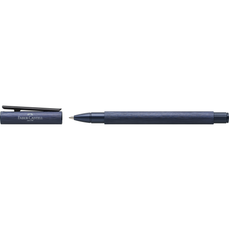 Roller negru, corp metal, aluminium albastru, Neo Slim, Faber Castell