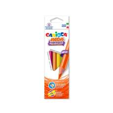 Creioane colorate, 6culori/set, Maxi Neon Carioca