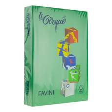 Carton copiator A4, 160g, colorat in masa verde padure, 207 Favini