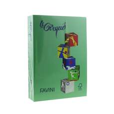 Carton copiator A4, 160g, colorat in masa verde inchis, 208 Favini