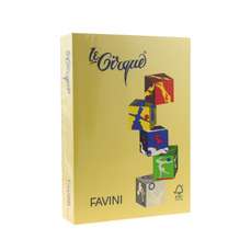 Carton copiator A4, 160g, colorat in masa galben mediu, 202 Favini