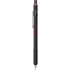 Creion mecanic corp metalic, negru, 0,5mm, Rotring 800+
