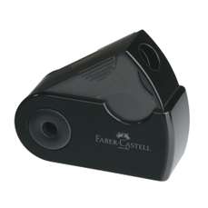 Ascutitoare simpla, negru, Sleeve-Mini Faber Castell-FC182710