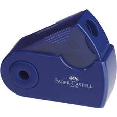 Ascutitoare simpla, albastru, Sleeve-Mini Faber Castell-FC182711