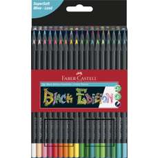 Creioane colorate 36culori/set, Black Edition Faber Castell-FC116436