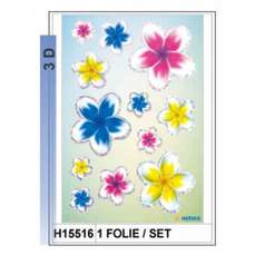Sticker Magic 3D floricele, 1folie/set, H15516 HERMA