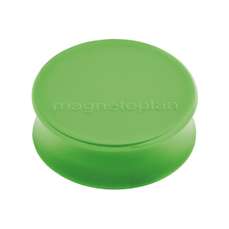 Magneti, 34x17,5mm, culoare verde, 10buc/set, Ergo Magnetoplan