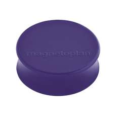 Magneti, 34x17,5mm, culoare lila, 10buc/set, Ergo Magnetoplan