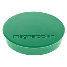 Magneti, 30mm, culoare verde, 10buc/set, Discofix Standard Magnetoplan