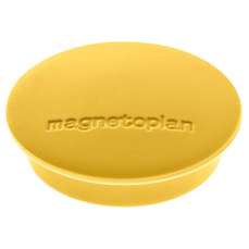 Magneti, 34mm, culoare galben, 10buc/set, Discofix Junior Magnetoplan