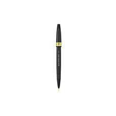 Marker pentru caligrafie, galben, Brush Pen ultra fin Sign Pen Artist Pentel-PESESF30CG
