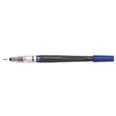 Pensula pentru caligrafie cu cerneala, albastru, Pentel-PEXGFL103X