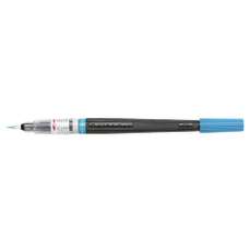 Pensula pentru caligrafie cu cerneala, bleu, Pentel-PEXGFL110X