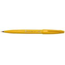 Marker pentru caligrafie, galben, Brush Pen Touch Pentel-PESES15CG