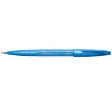 Marker pentru caligrafie, bleu, Brush Pen Touch Pentel-PESES15CS